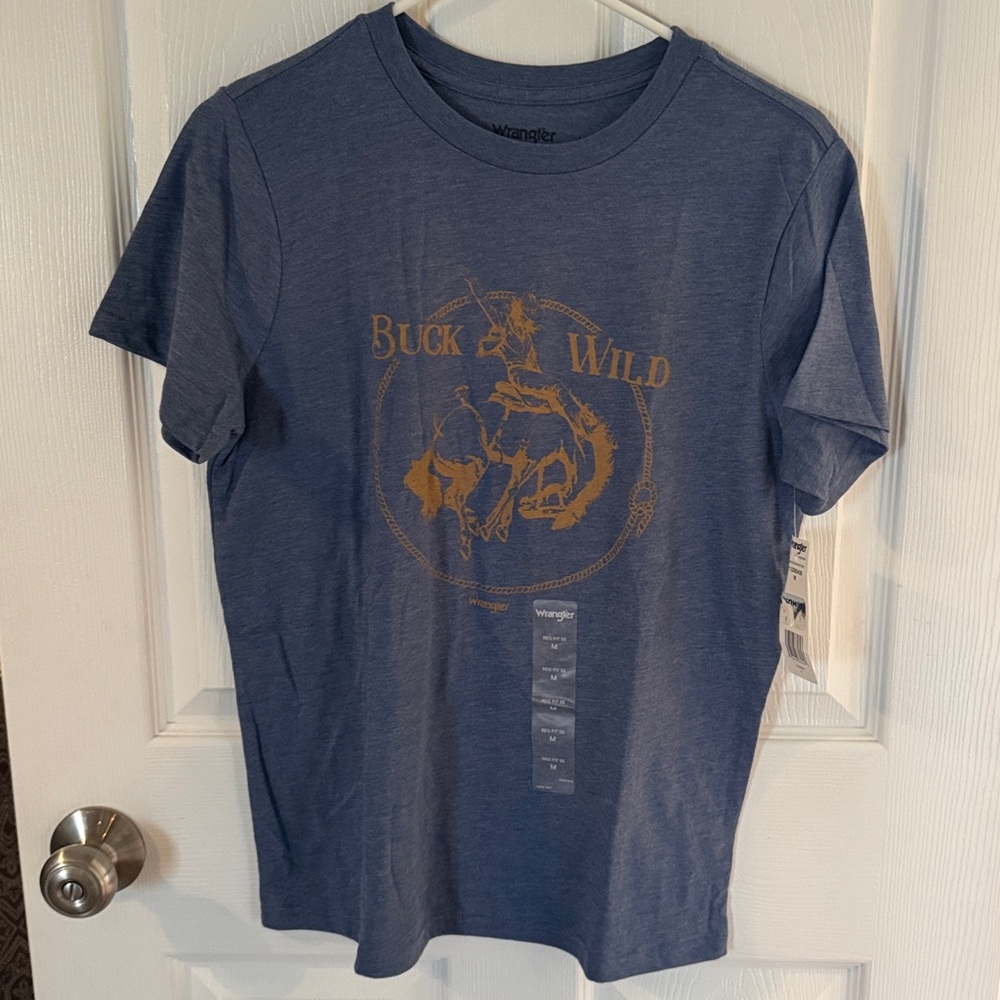 Wrangler Blue Graphic Tee